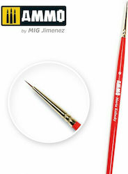 0 AMMO Marta Kolinsky Brush - Marta Kolinsky Brush (Size 0)