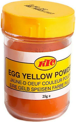 KTC Хранителен цвят за сладкарство в прахообразна форма Egg Yellow 1бр 25гр