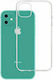ObaStyle Slim 1.5mm Back Cover Silicone 1.5mm Transparent (iPhone 11)