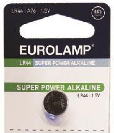 Eurolamp Batterien Alkalisch für Uhren LR44 1.5V 5Stück