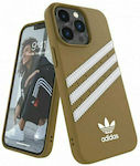 Adidas Molded Back Cover Πλαστικό Beige / Gold (iPhone 13 Pro)