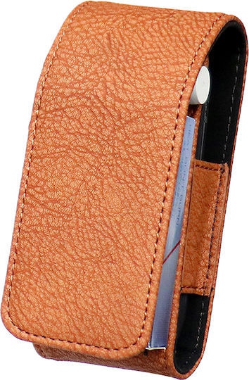 Sonique Fälle Schützende Flip Skinpro PU Hülle für IQOS 3.0 / 3.0 IQOS DUO Coffee