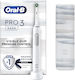 Oral-B Pro 3 3500 Electric Toothbrush with Pressure Sensor and Travel Case White Edition