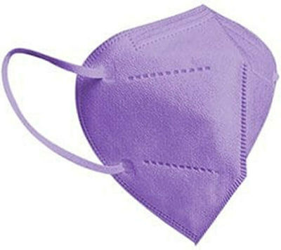 Famex Kids Mask FFP2 NR XXS Mască de protecție FFP2 XXS pentru copii Lilac 10buc