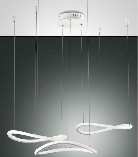Fabas Luce Tirreno Hängelampe Weiß 35cm.