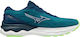 Mizuno Wave Skyrise 3 Ανδρικά Αθλητικά Παπούτσια Running Μπλε
