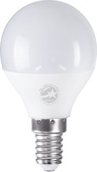 GloboStar Λάμπα LED για Ντουί E14 και Σχήμα G45 Ψυχρό Λευκό 400lm