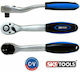 SKS Tools Chei cu clichet 72 Dinti cu Patrat 3/8"