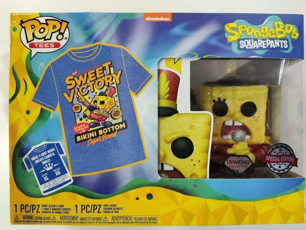 Funko Pop! Tees Marvel: SpongeBob SquarePants - SpongeBob (S) | Skroutz.gr