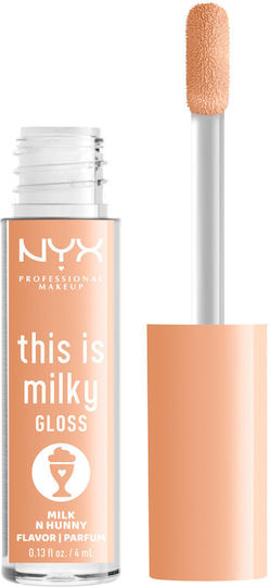NYX Professional Makeup This Is Milky Lip Gloss 17 Milk and Hunny 4ml