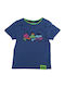 Kinder-T-Shirt Blau