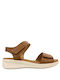 Oh My Sandals Platforme dama Tabac maro