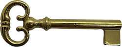 Furniture key - Wardrobe key Porro 26 BP Oro (misura 40mm)