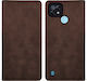 Sonique Vintage Wallet Δερματίνης Καφέ (Realme ...