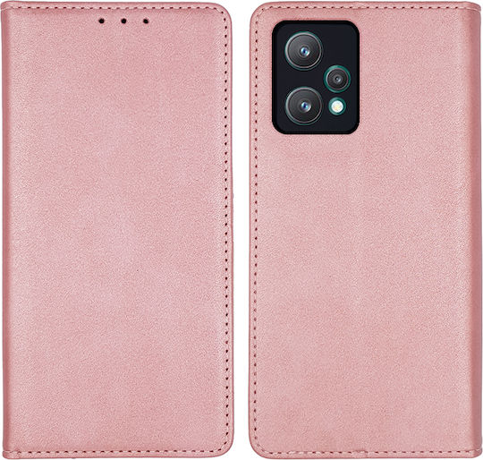 Sonique Vintage Brieftasche Synthetisches Leder Rose Gold (Realme 9 5G / 9 Pro)