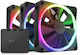 NZXT F120 RGB 4-Pin PWM Case Fan 3-pack