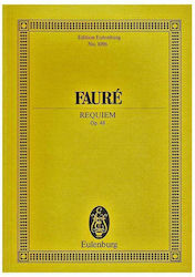Editions Eulenburg Faure - Requiem Op.48 (Pocket Score) Παρτιτούρα