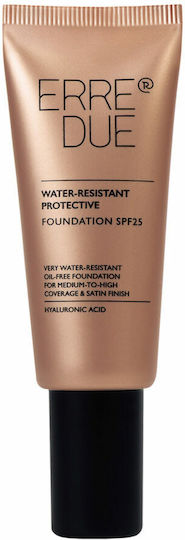 Erre Due Water-Resistant Protective Liquid Make Up SPF25 700 Naked Skin 30ml