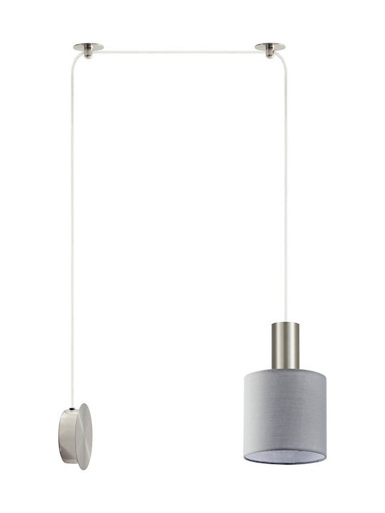 Home Lighting Pendant Light Single-Light for Socket E27 Gray