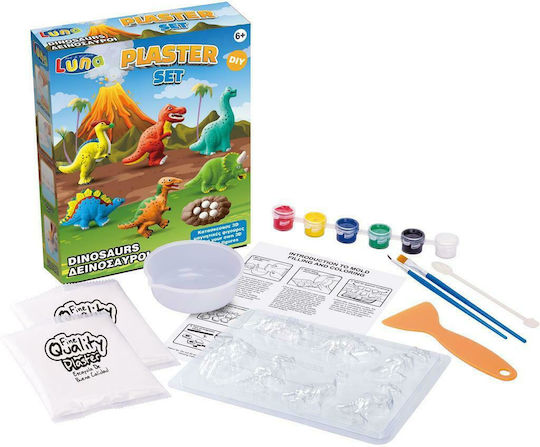 Luna Magnetisches Bauspielzeug Gips für Kinder ab 6+ Jahre Jahren