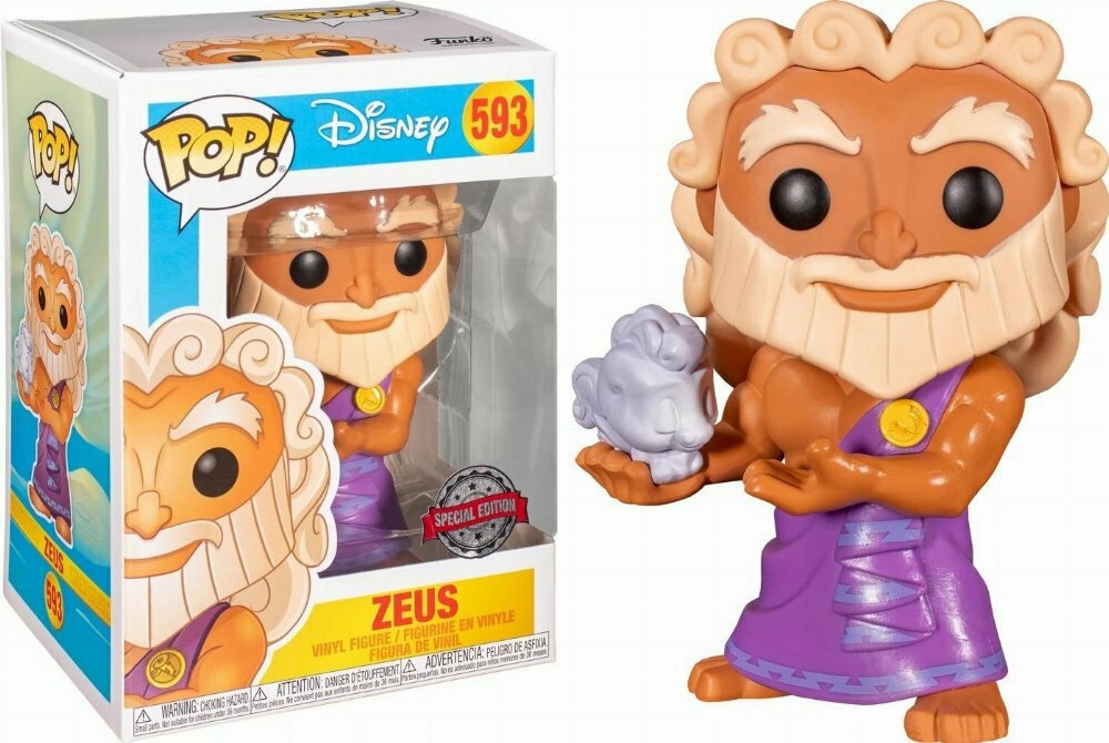 Funko Pop! Disney: Hercules - Zeus 593 Special Edition (Exclusive