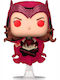 Funko Pop! Marvel: WandaVision - Scarlet Witch 823 Wackelkopf & Leuchtet im Dunkeln Sonderausgabe