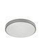 Inlight Outdoor Ceiling Flush Mount with Integrated LED in Gray Color 80300330