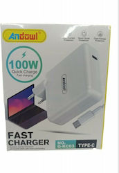 Andowl Q-KC03 100W USB-C Laptop-Ladegerät