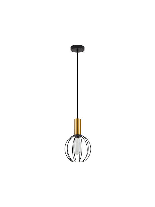 Home Lighting Pendant Lamp E27 Black