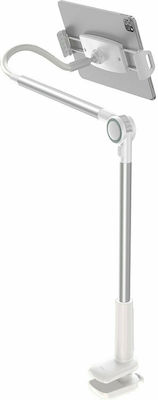 Baseus Otaku Life Rotary Lazy Holder Pro Tabletständer mit Verlängerungsarm bis 12.9" in Silber Farbe