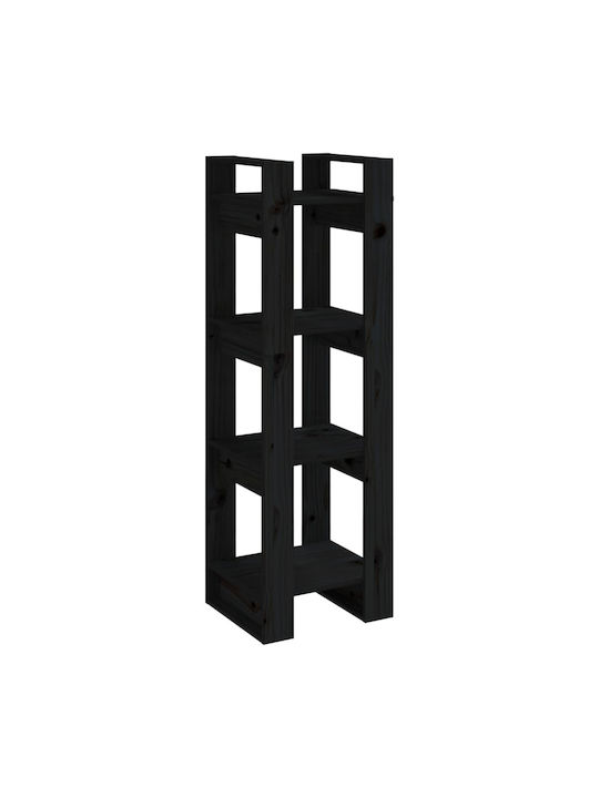 Bookcase Black 41x35x125cm