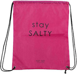 Nef-Nef Homeware Stay Salty Υφασμάτινη Τσάντα Θαλάσσης Φούξια Nef-Nef Homeware Stay Salty Υφασμάτινη Τσάντα Θαλάσσης Φούξια