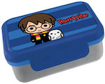 Graffiti Harry Potter Kids Lunch Stainless Steel Box 0.8lt Blue L17xW12xH7cm