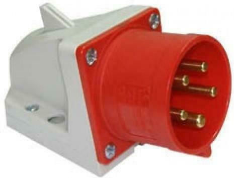PCElectric Male Industrial Socket Type 525-6 5 Pieces
