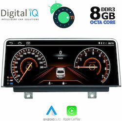 Digital IQ Car-Audiosystem für BMW Serie 1,S.1 / Serie 1 (F20) / Serie 3 2011-2016 (Bluetooth/USB/AUX/WiFi/GPS/Apple-Carplay) mit Touchscreen 12.3"