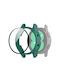 Plastic Case with Glass in Green color for Galaxy Watch 4 40mm