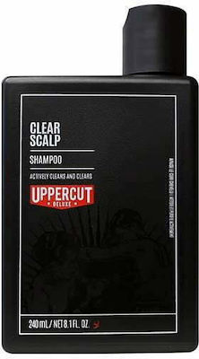 Uppercut Deluxe Clear Scalp Σαμπουάν Βαθύ Καθαρισμού για Όλους τους Τύπους Μαλλιών 240ml