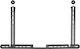 Crystal Audio Wall Mount Speaker Stand (1 Piece) in Black Color for Sonos Arc