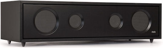Chario Doppia Ηχείο Hi-Fi Κεντρικό 100W 4 Δρόμων Π66.3xΒ25.3xΥ18.2εκ. Μαύρο