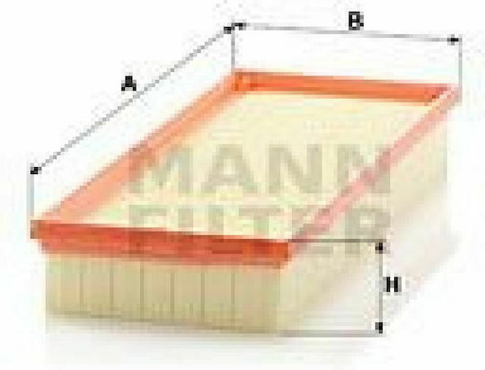 Mann Filter Filtru de Aer Auto pentru Ford Mondeo III