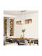Home Lighting Adjustable Pendant Light Multicolour Rail for 5 Bulbs E27 88x27x22cm