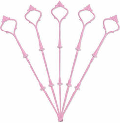 Pink Metal Elements for Cake Stand