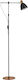 Home Lighting Adept Floor Lamp H165xW48cm. with Socket for Bulb E27 Gold