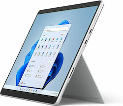 Microsoft Surface Pro 8 13" Tablet με WiFi (i7-1185G7/16GB/1TB SSD/Win 11 Home) Platinum