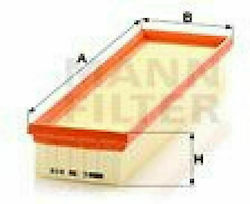 Mann Filter Φίλτρο Αέρα Αυτοκινήτου για Citroen C4 & Peugeot 206 / 307