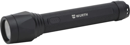 Wurth Rechargeable Flashlight LED IP67 with Maximum Brightness 800lm WTX4