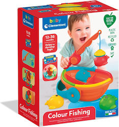 Baby Clementoni Jucărie de Pescuit Colour Fishing pentru 12++ Luni