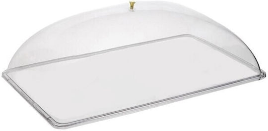 Dianomiki Commercial Serving Rectangular Plate Plastic Cover 50x35cm