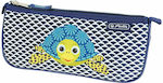 Herlitz Cute Animals Χελώνα Pencil Case Barrel with 1 Compartment Blue