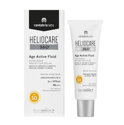 Heliocare 360 Age Active Fluid Sonnenschutz Creme Für das Gesicht SPF50 50ml